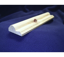 21x45 red pine dado rail